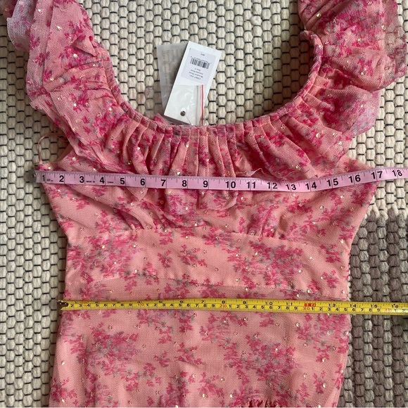 NWT LoveShackFancy Floral Winslow Maxi Dress in Autumn Rose Size 4 - Picture 10 of 16